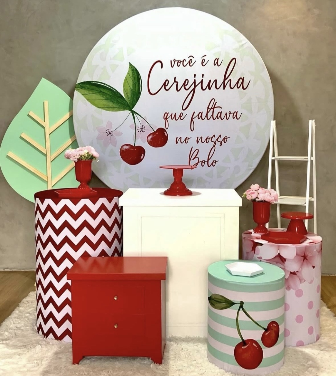 Kit Cerejinha - Pegue e Monte Fest