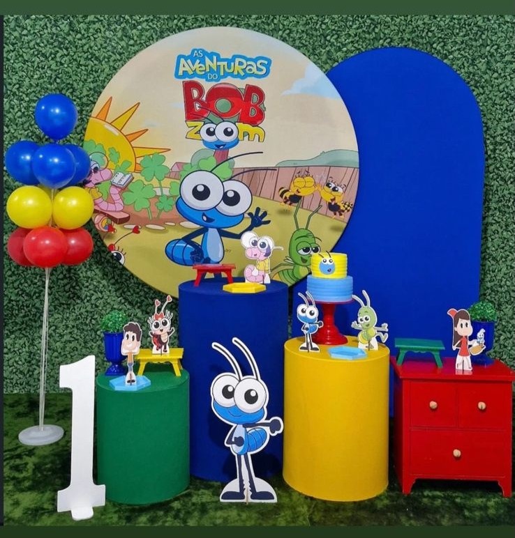 Kit As Aventuras Do Bob Zoom - Pegue e Monte Fest