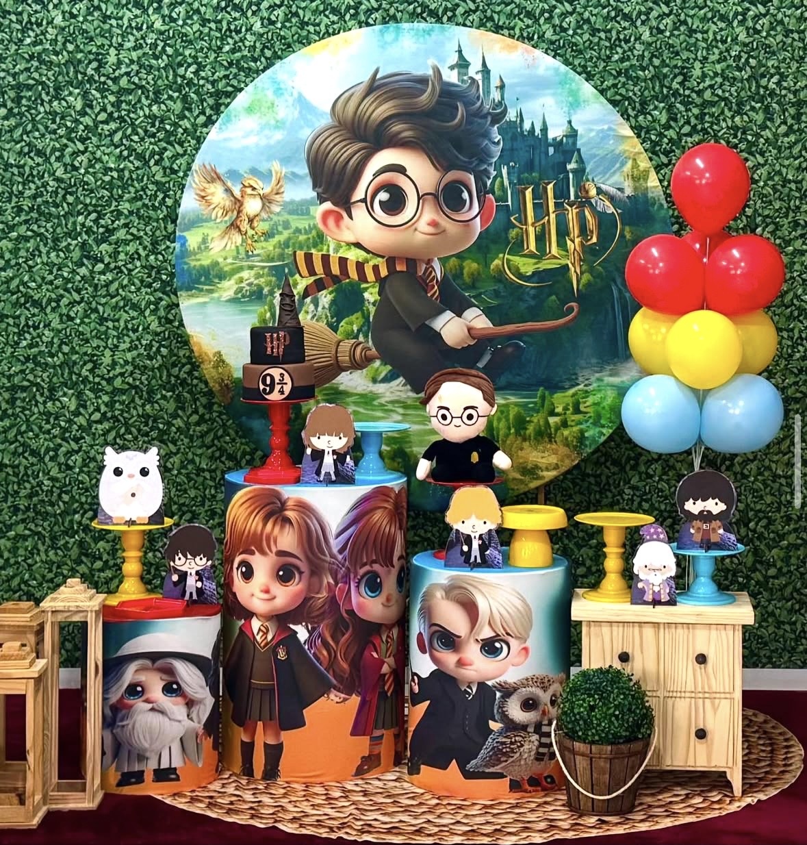 Kit Harry Potter 2 - Pegue e Monte Fest