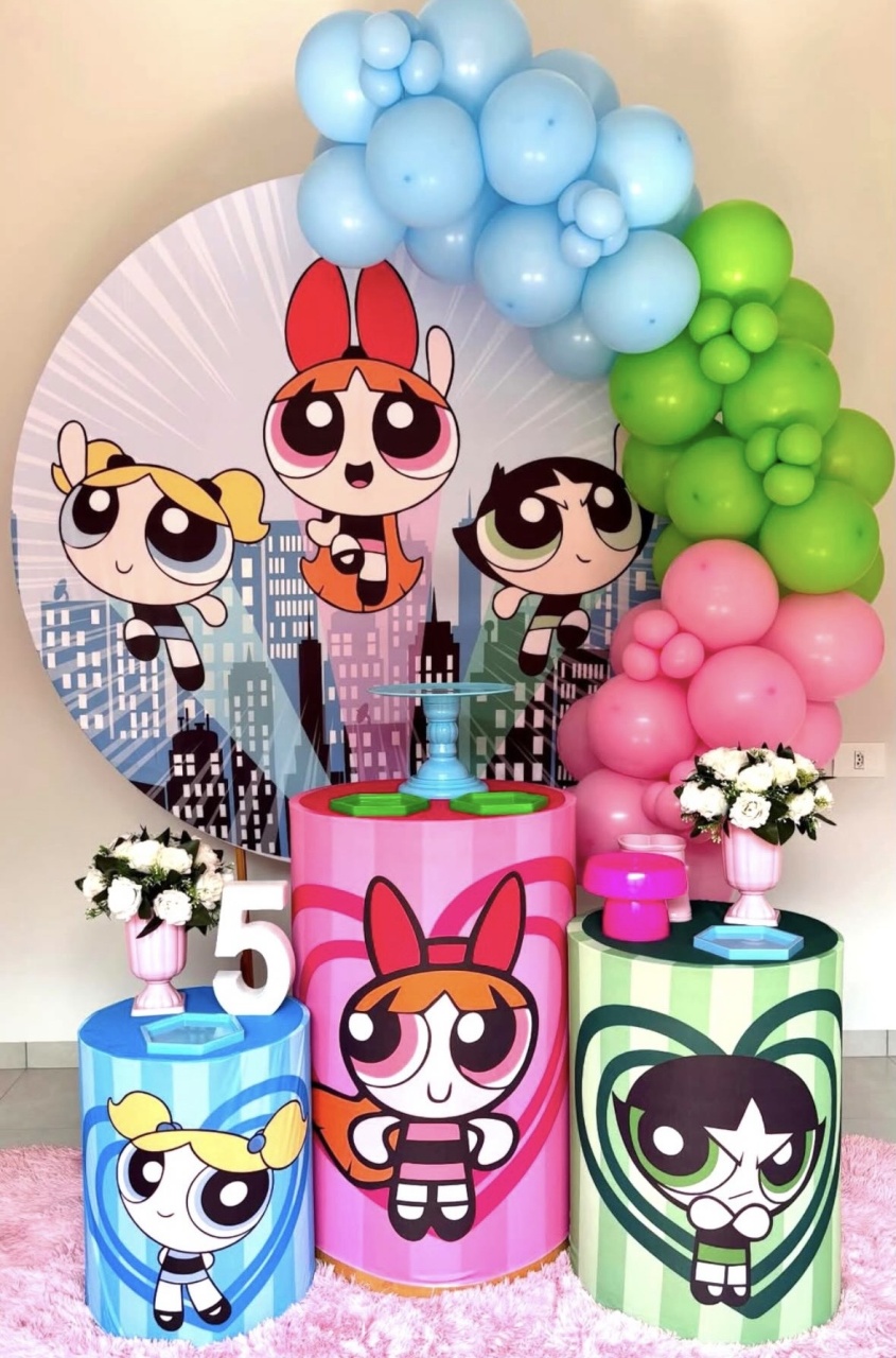 Kit Meninas Super Poderosas - Pegue e Monte Fest