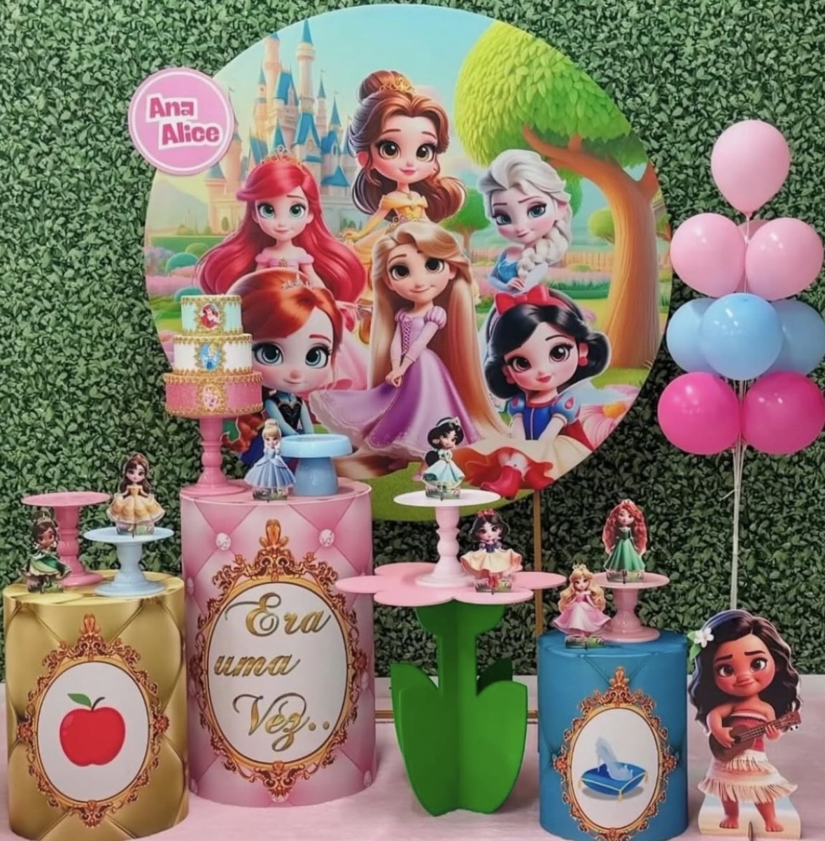 Kit Princesas 30 - Pegue e Monte Fest
