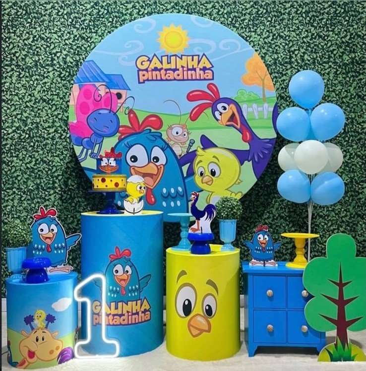 Kit Galinha Pintadinha - Pegue e Monte Fest