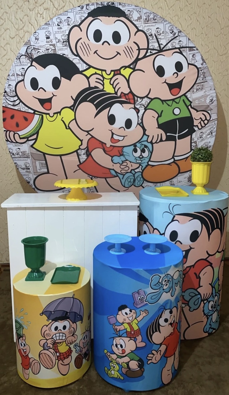 Kit Turma da Monica 10 - Pegue e Monte Fest