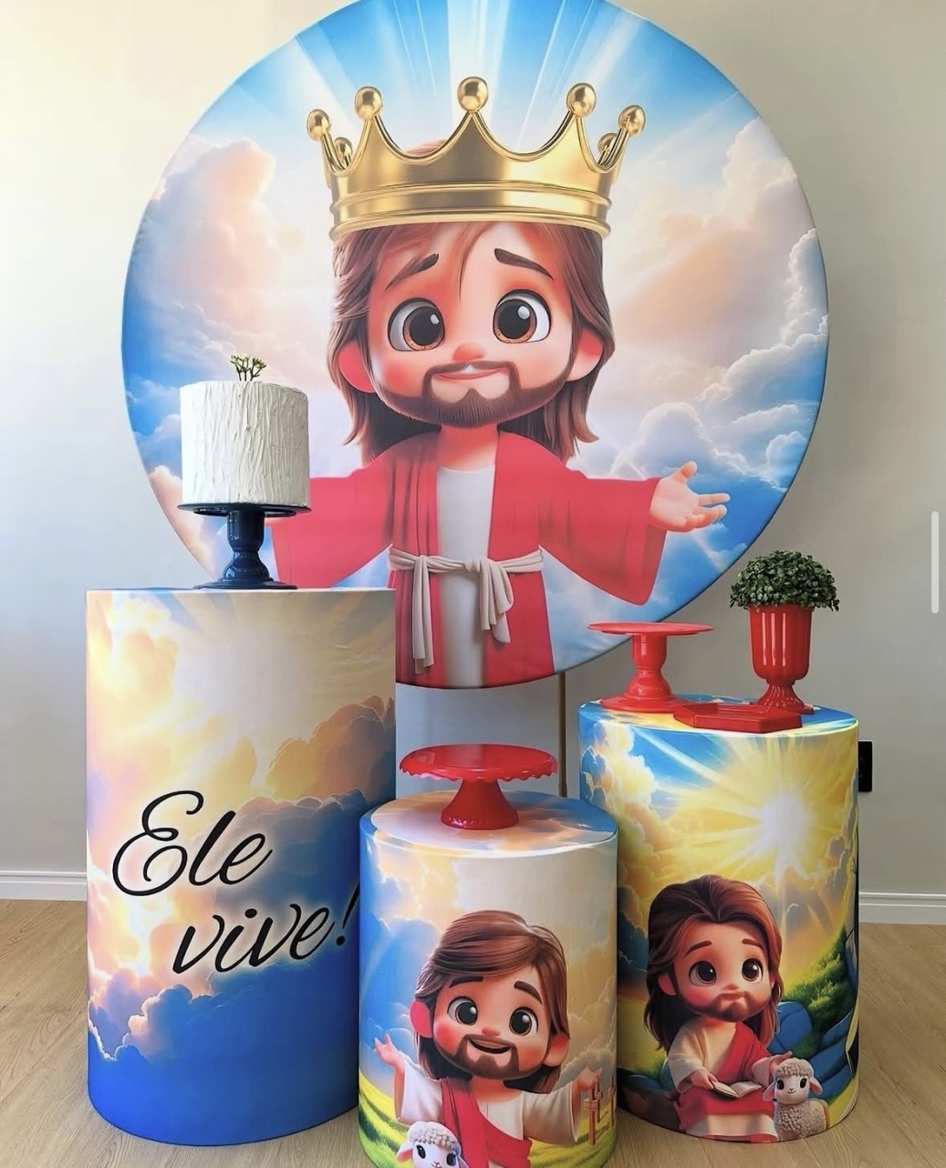 Kit Jesus Infantil - Pegue e Monte Fest