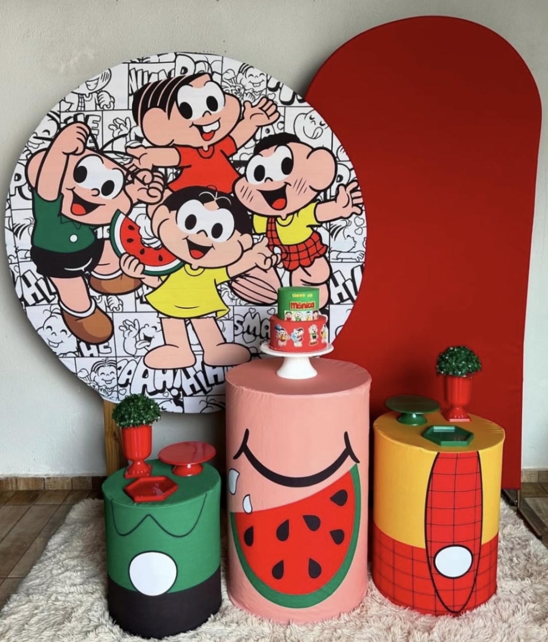 Kit Turma da Monica 6 - Pegue e Monte Fest
