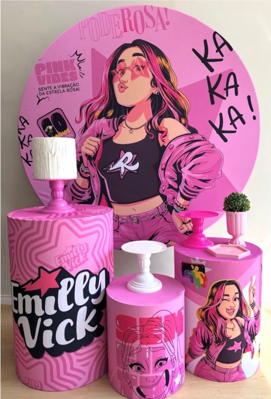 Kit Emily Vick 2 - Pegue e Monte Fest