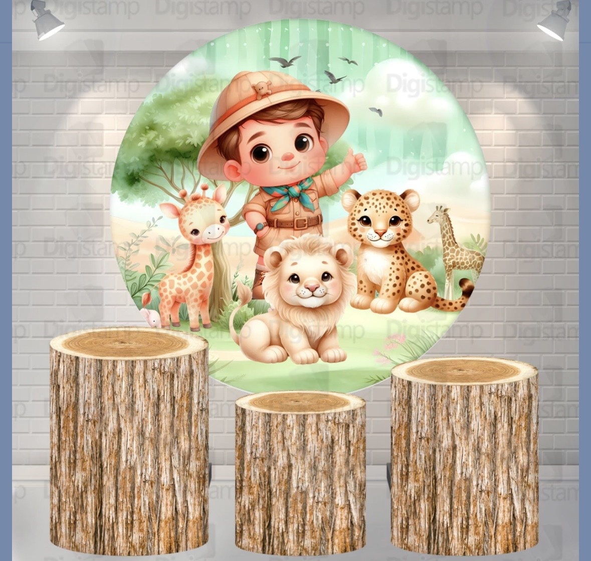 Kit Bosque / Safari Bosque - Pegue e Monte Fest