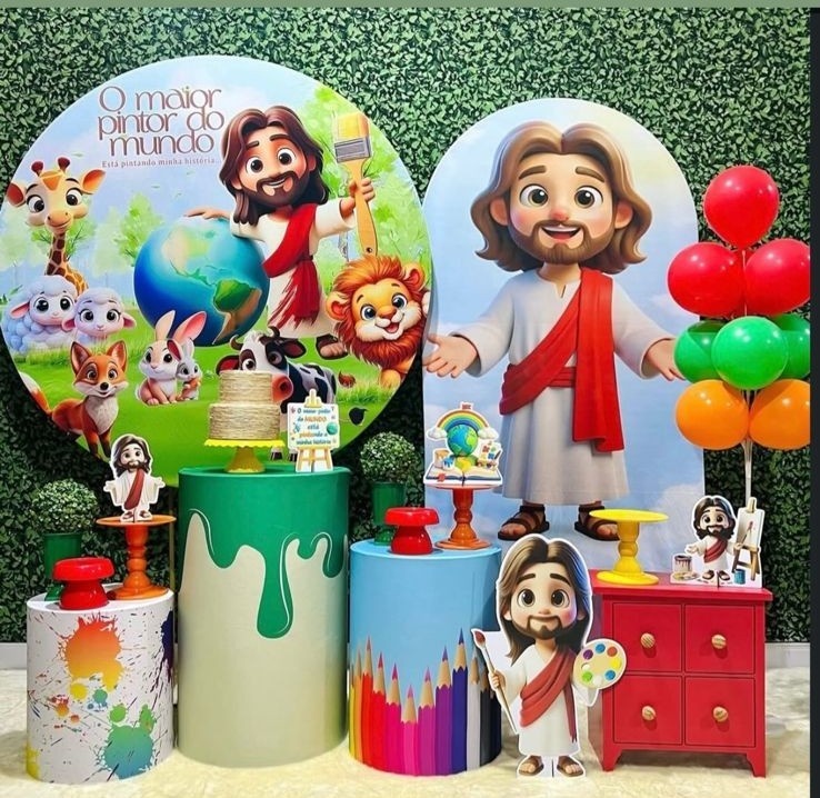 Kit O Maior Pintor Do Mundo - Pegue e Monte Fest