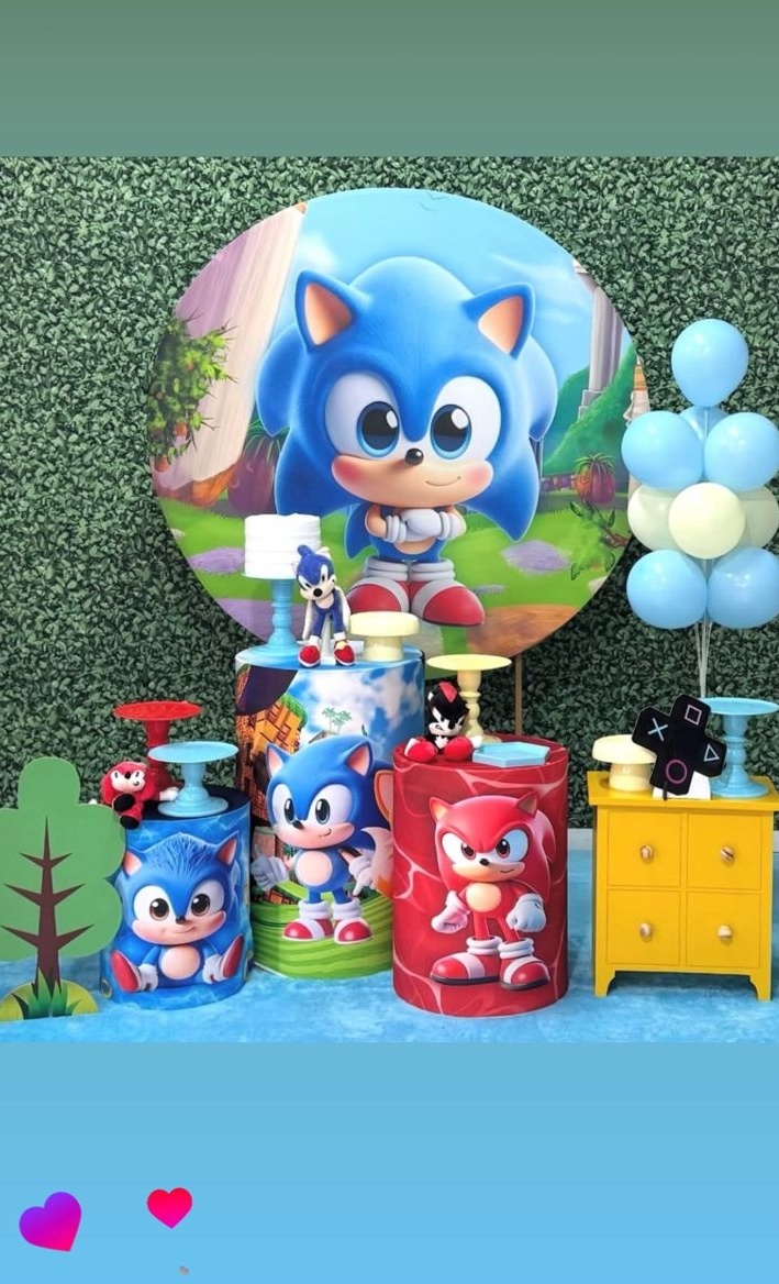Kit Sonic Baby - Pegue e Monte Fest