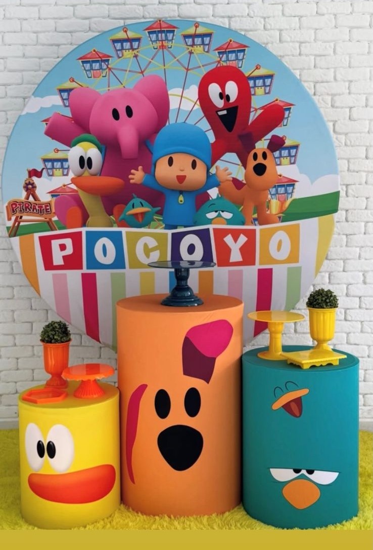 Kit Pocoyo - Pegue e Monte Fest