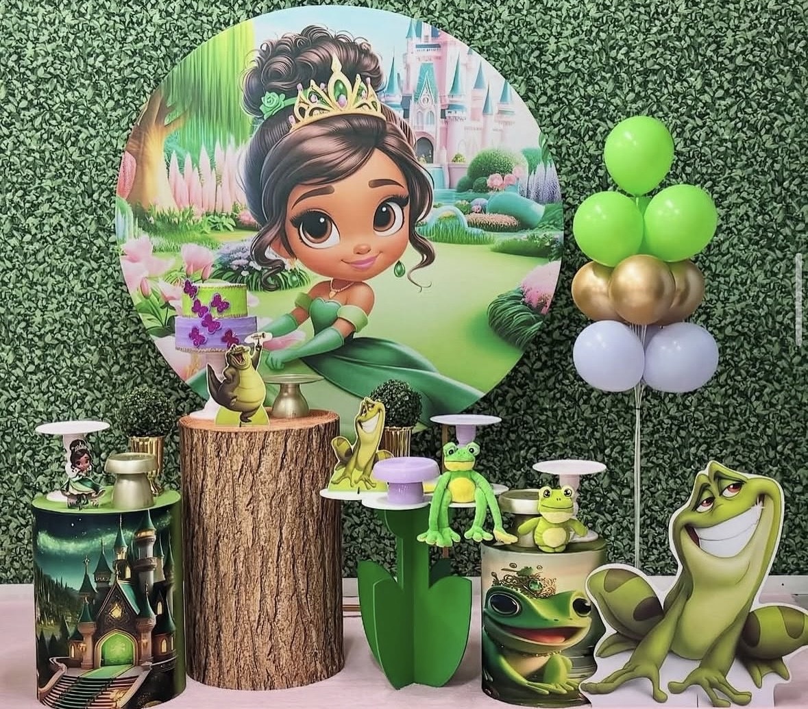 Kit A Princesa E O Sapo Cut - Pegue e Monte Fest