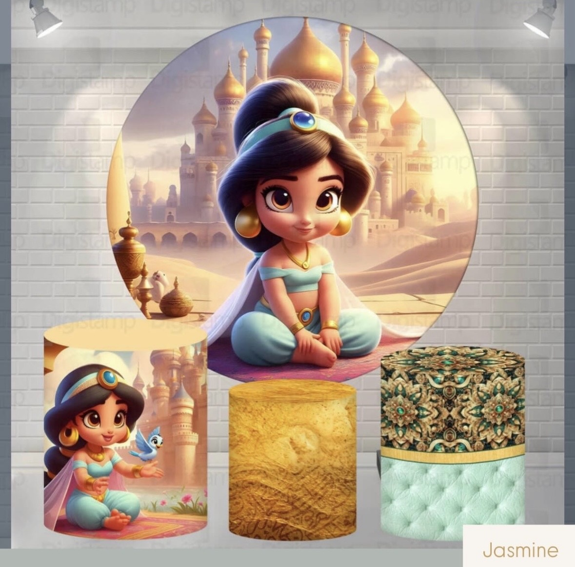 Kit Jasmine Cute - Pegue e Monte Fest