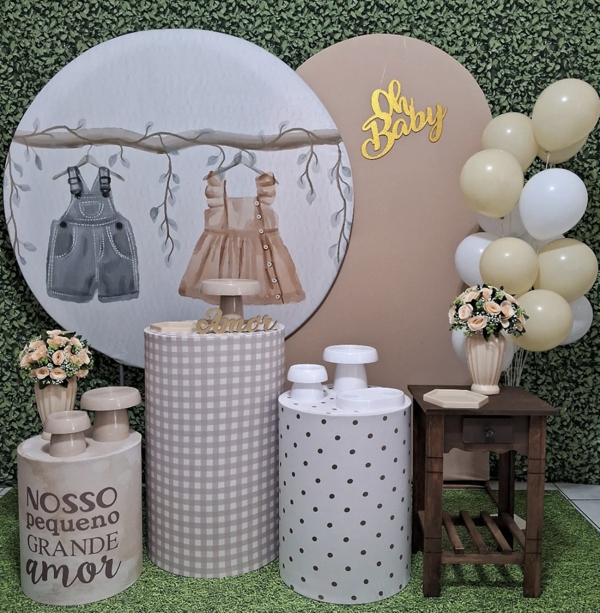 Kit Chá Revelaçao 2 - Pegue e Monte Fest