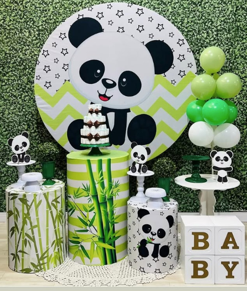 Panda Baby / Ursinho Panda - Pegue e Monte Fest