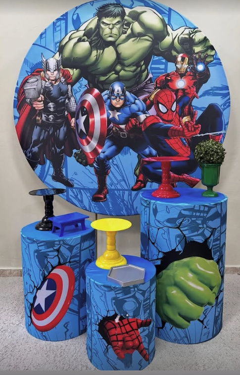 Vingadores/Herois - Pegue e Monte Fest