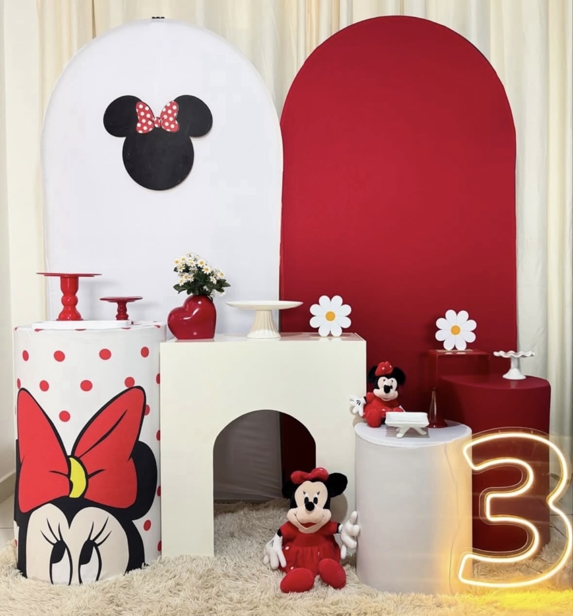 Kit Minnie 6 - Pegue e Monte Fest