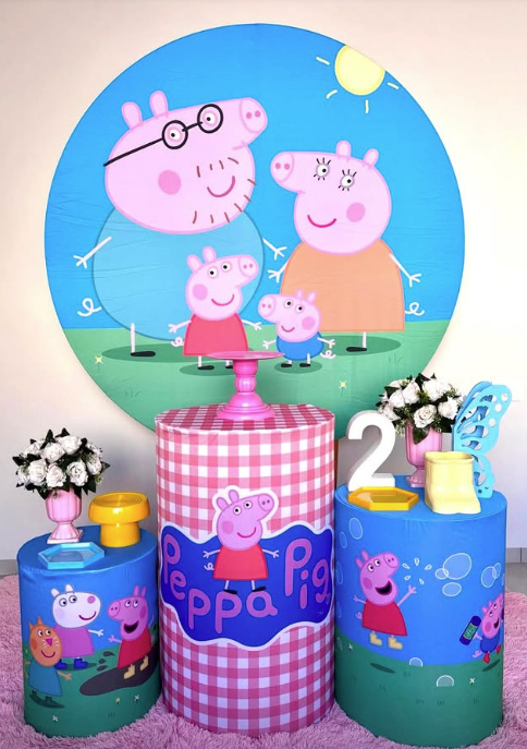 Kit Peppa Pig 4 - Pegue e Monte Fest