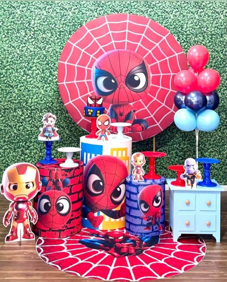 Kit Homem-Aranha/Spider-Man Baby - Pegue e Monte Fest