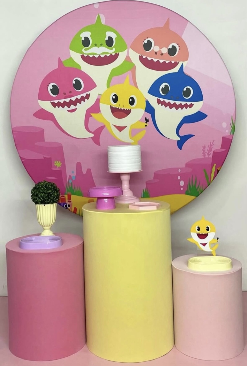 Kit Baby Shark 2 - Pegue e Monte Fest