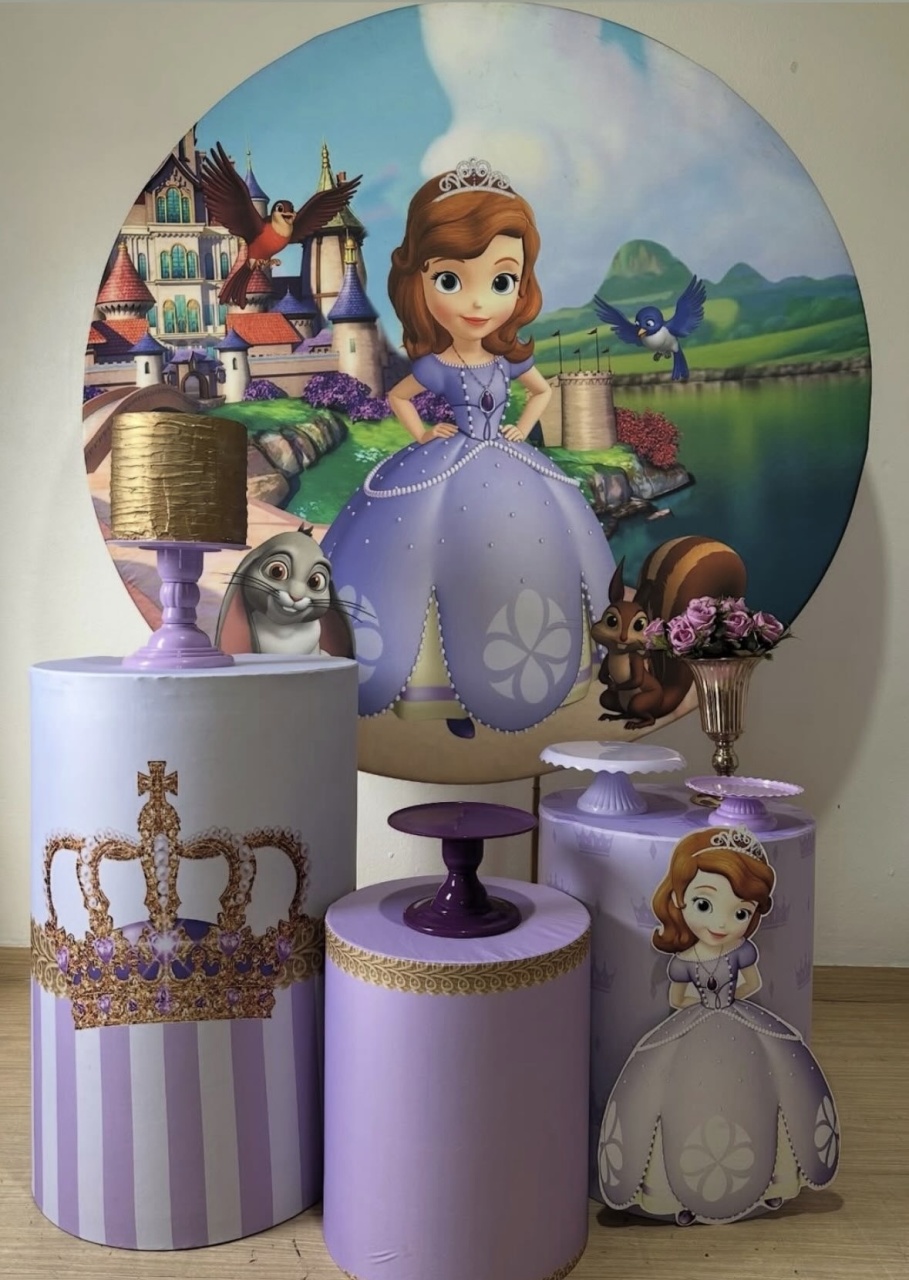 Kit Princesa Sofia 3 - Pegue e Monte Fest