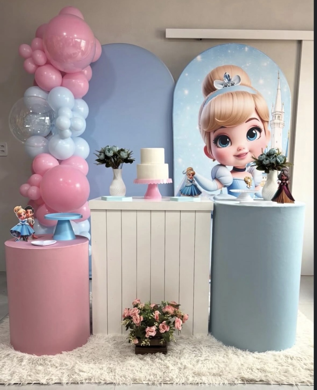 Kit Cinderela Cute - Pegue e Monte Fest