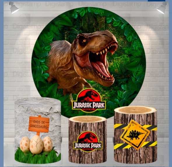 Kit Dinossauro 4 - Pegue e Monte Fest