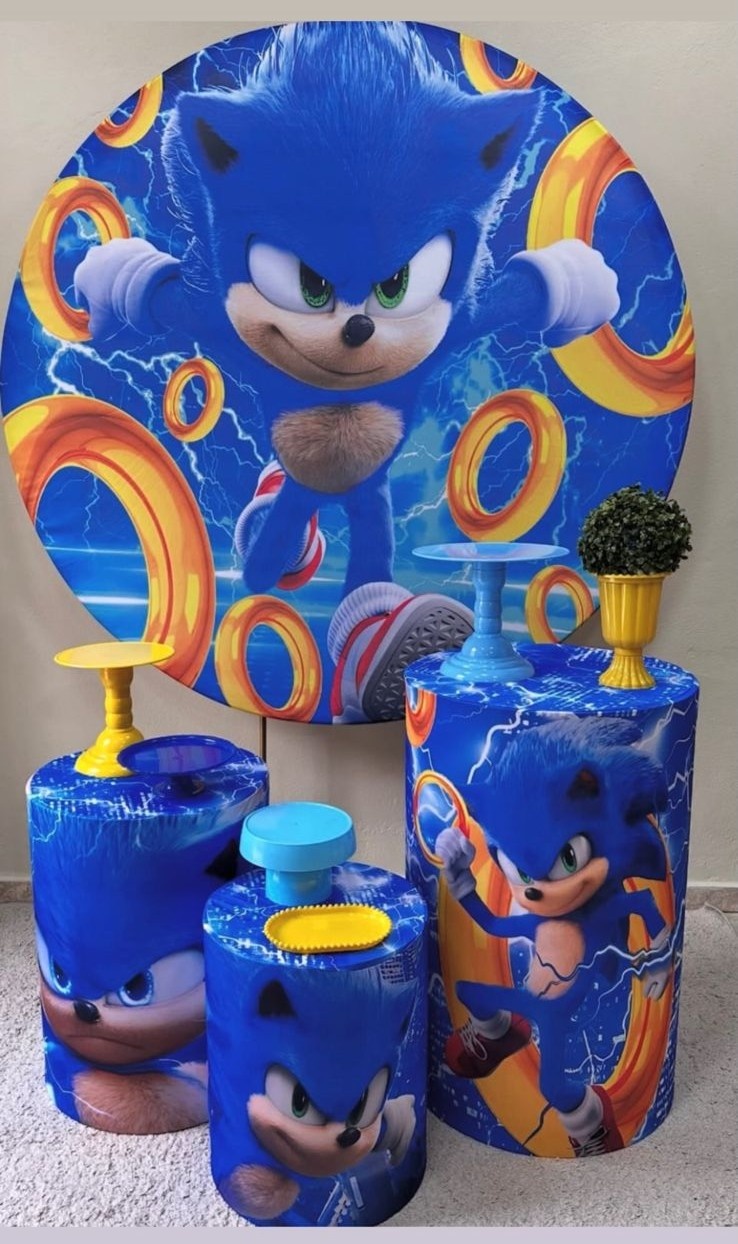 Kit Sonic - Pegue e Monte Fest