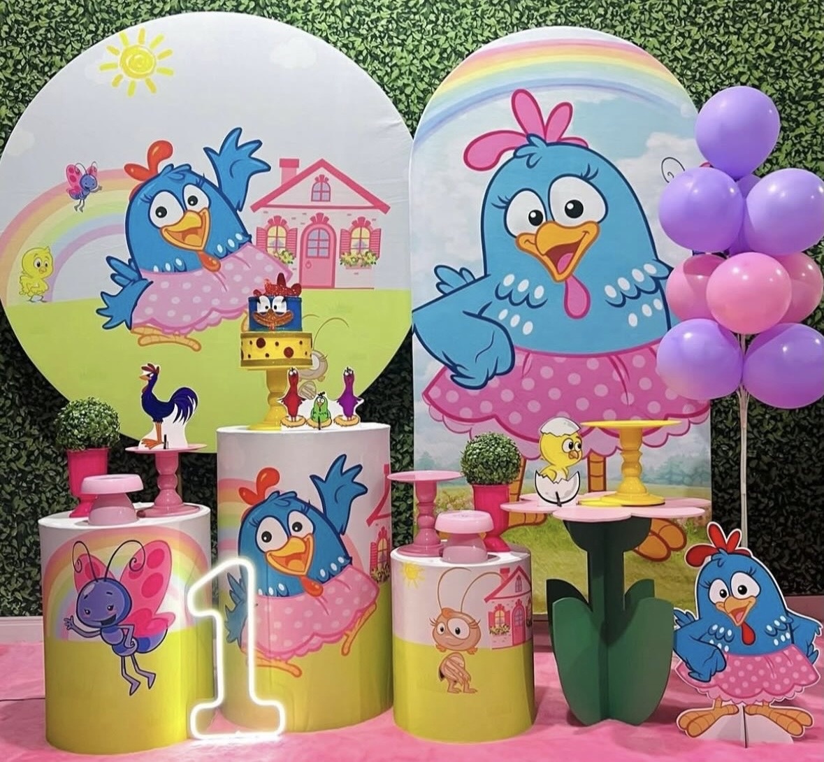 Kit Galinha Pintadinha - Pegue e Monte Fest