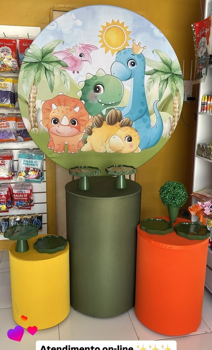 Kit Dinossauro Baby1 - Pegue e Monte Fest