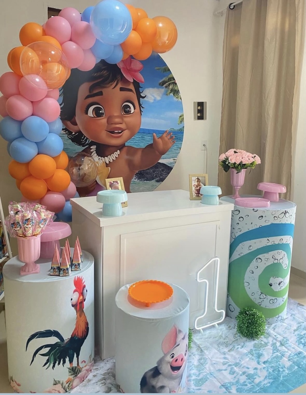 Kit Moana Baby - Pegue e Monte Fest