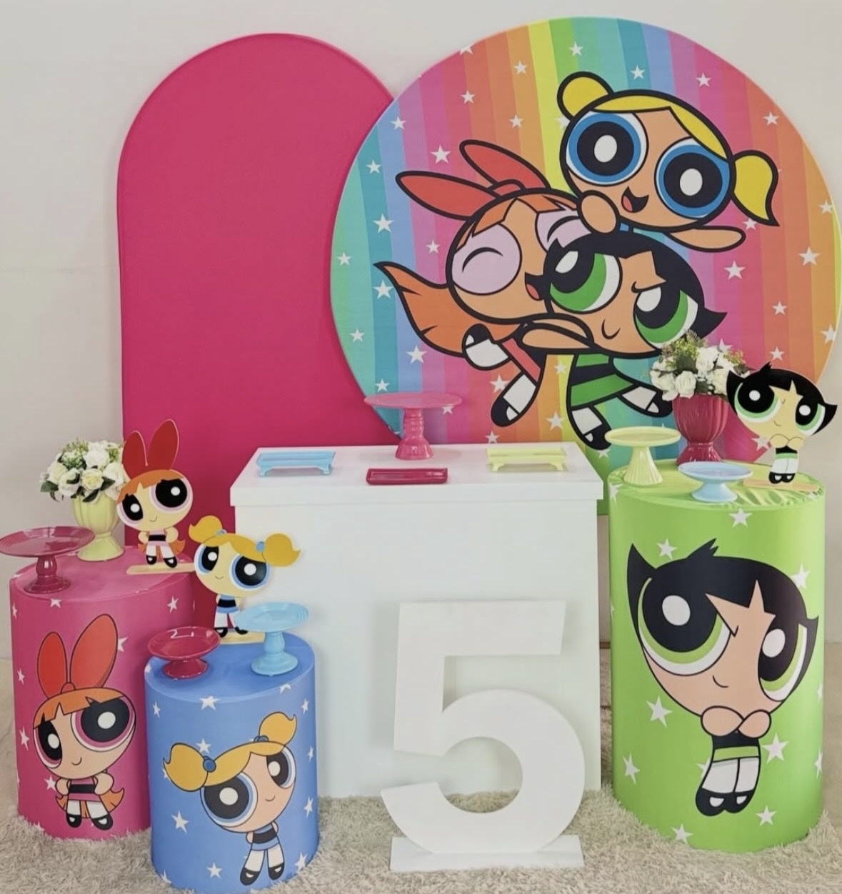 Kit Meninas Super Poderosas 2 - Pegue e Monte Fest