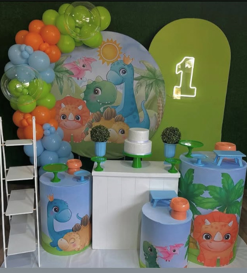 Dinossauros Baby/Cute - Pegue e Monte Fest