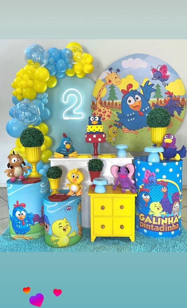 Kit Galinha Pintadinha 6 - Pegue e Monte Fest