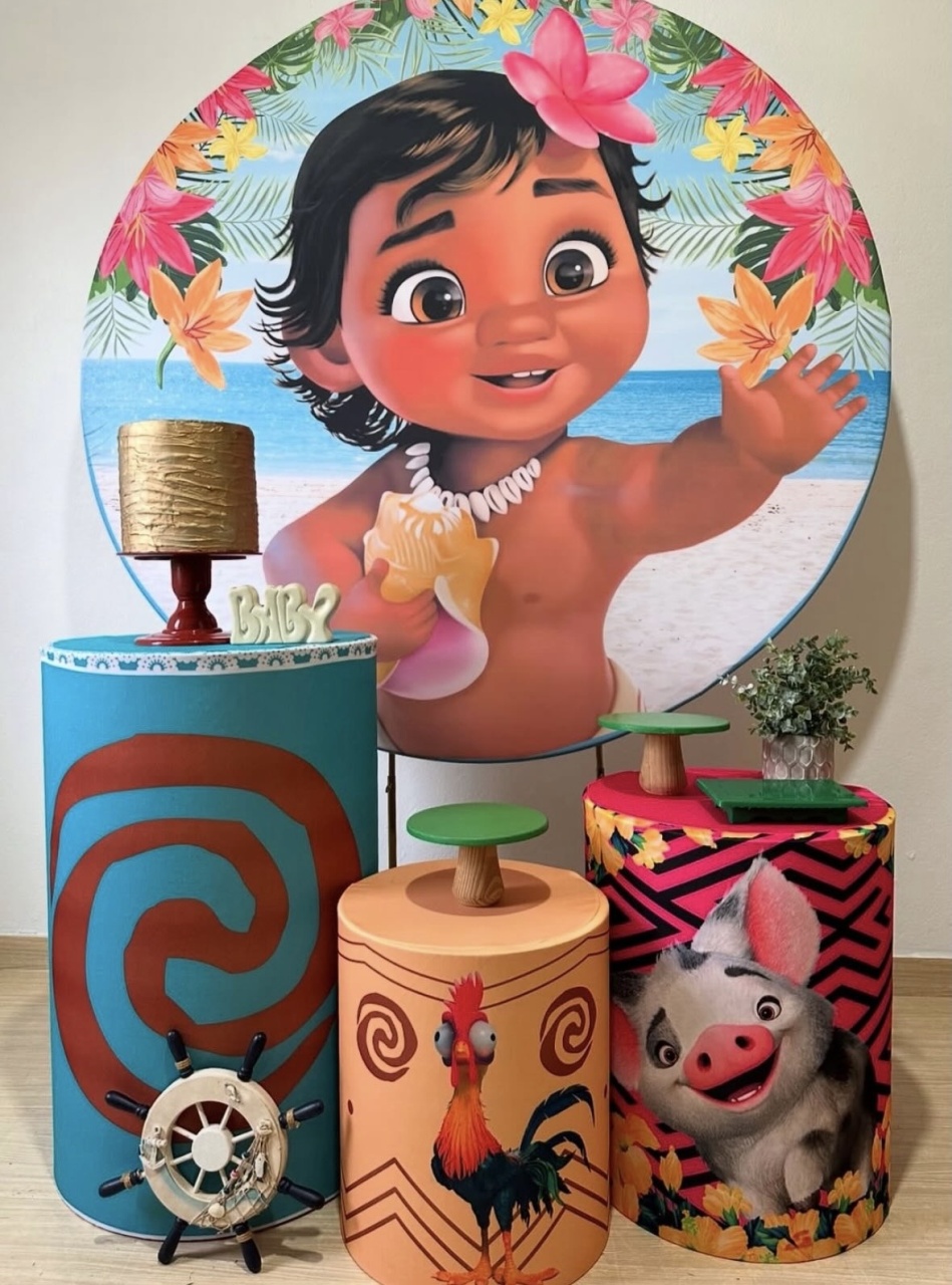 Kit Moana Baby 2 - Pegue e Monte Fest