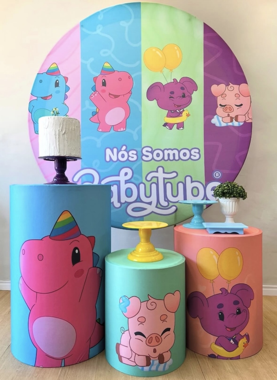 Kit Baby Tube - Pegue e Monte Fest