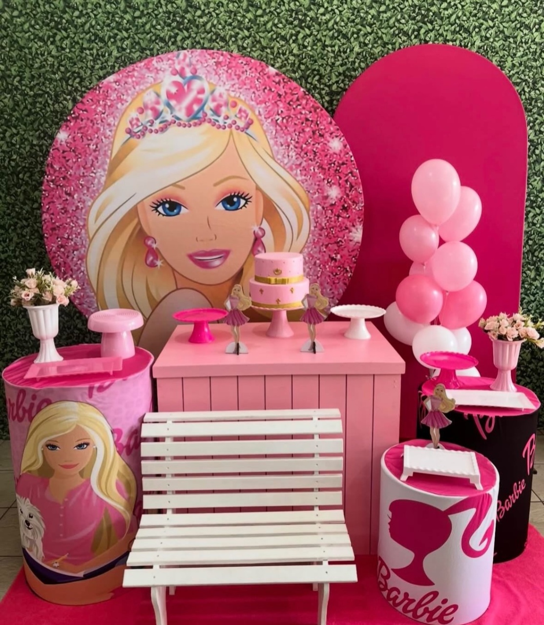 Kit Barbie 4 - Pegue e Monte Fest