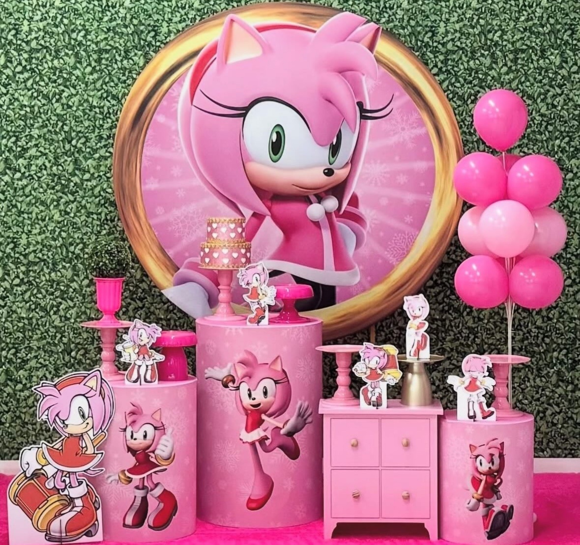 Kit Amy Rosa - Pegue e Monte Fest