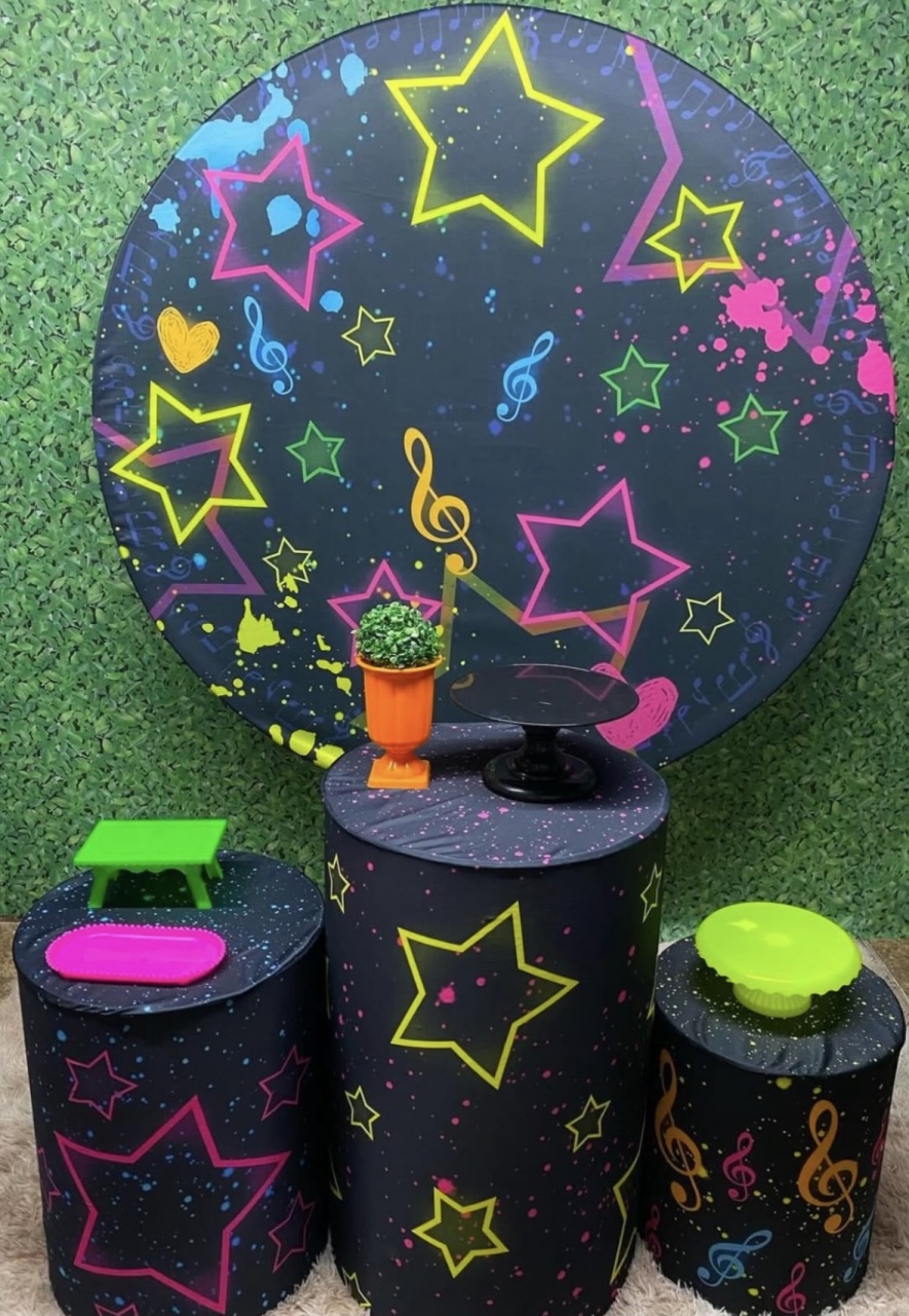 Kit Neon - Pegue e Monte Fest