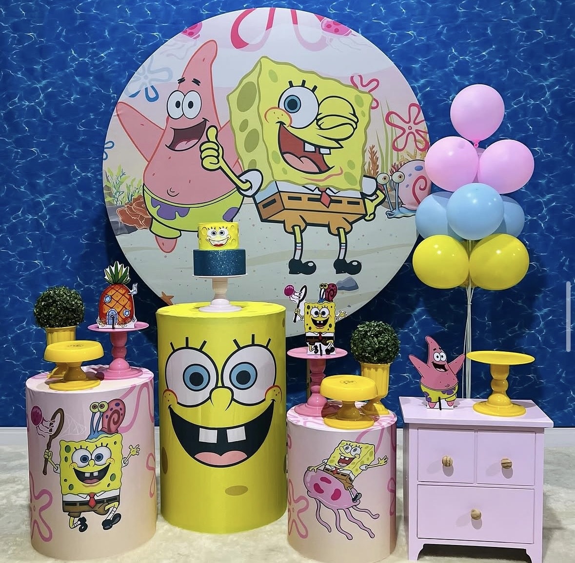 Kit Bob Esponja 5 - Pegue e Monte Fest