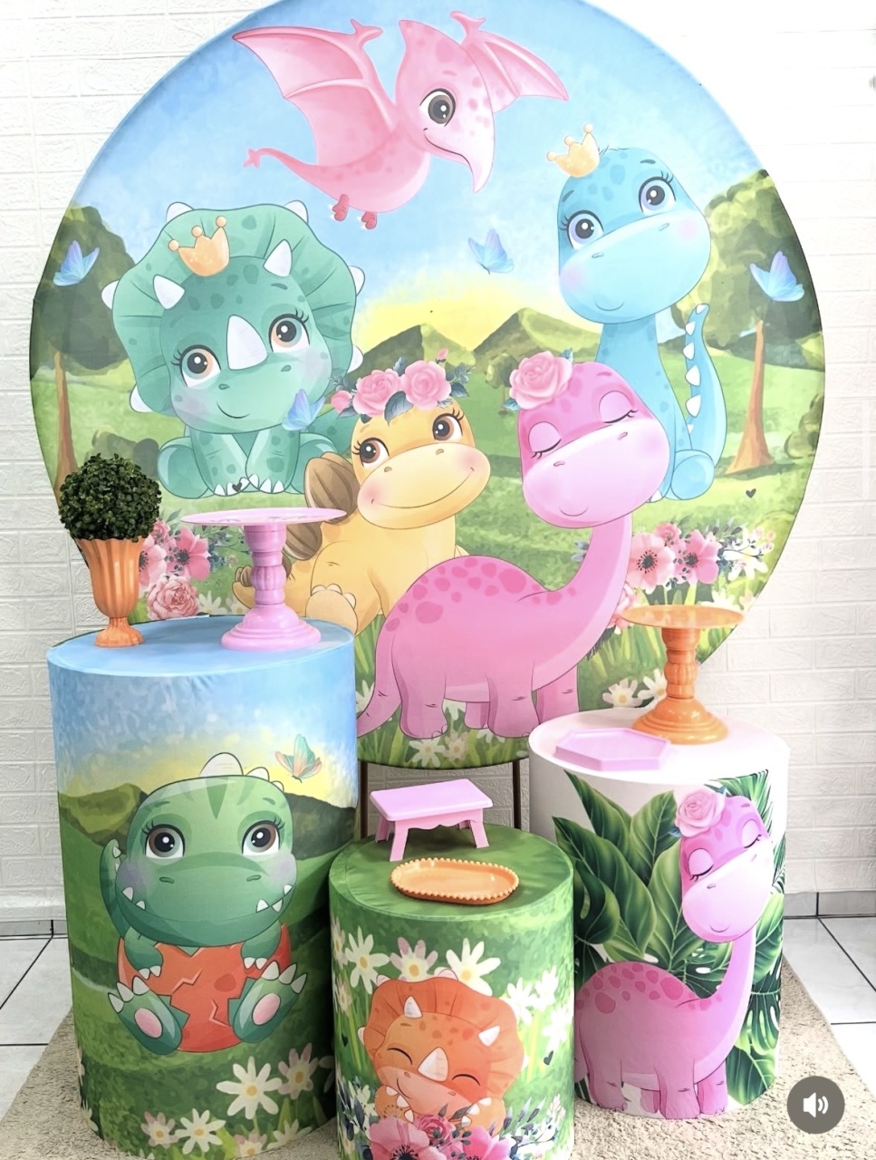 Kit Dinossauro 2 - Pegue e Monte Fest