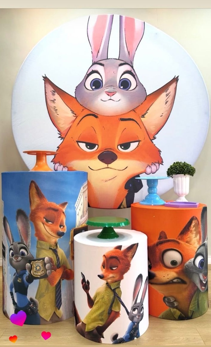Kit Zootopia1 - Pegue e Monte Fest