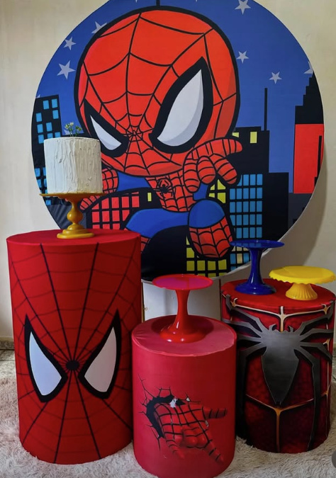 Kit Homem Aranha Cute/Baby - Pegue e Monte Fest