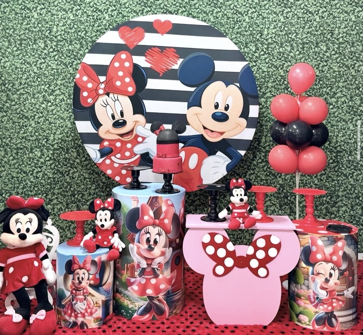 Kit Minnie E Mickey - Pegue e Monte Fest