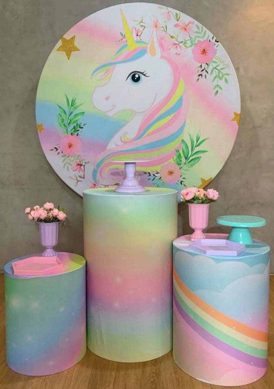 Kit Unicornio 4 - Pegue e Monte Fest