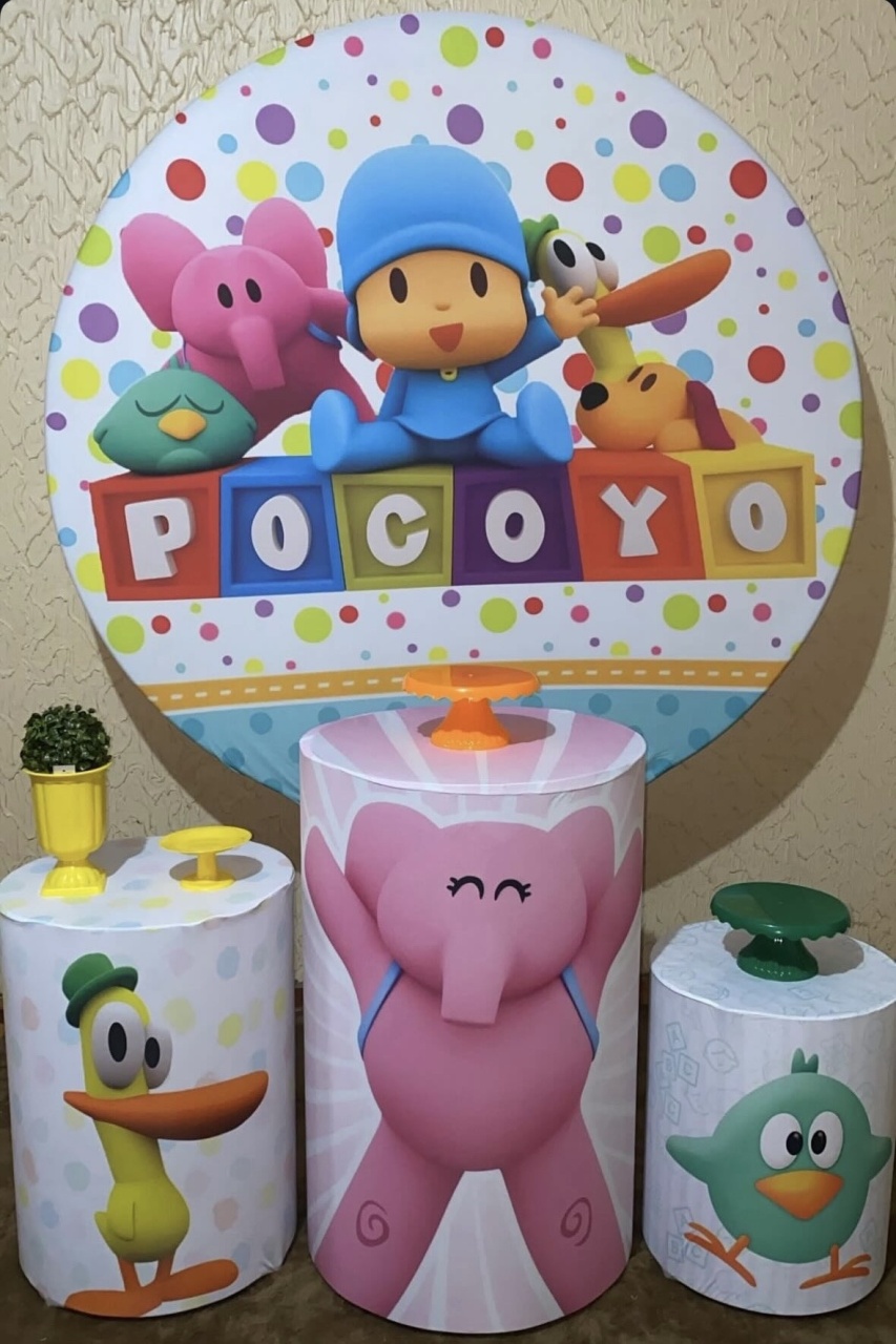 Kit Pocoyo 4 - Pegue e Monte Fest