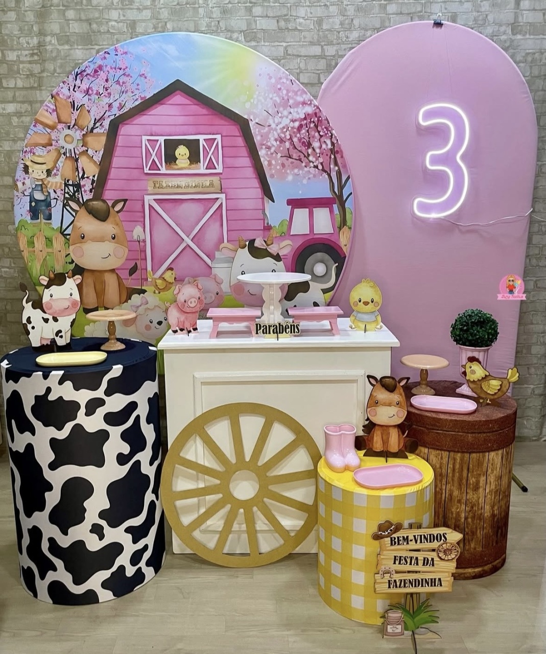 Kit Fazendinha 29 - Pegue e Monte Fest