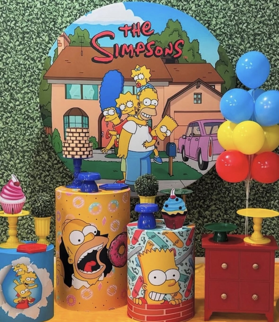 Kit Simpsons - Pegue e Monte Fest