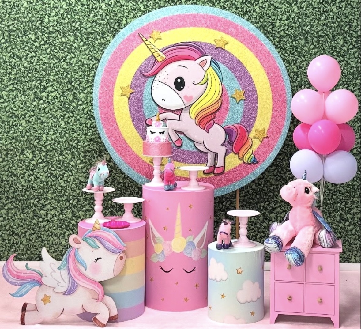 Kit Unicornio 25 - Pegue e Monte Fest