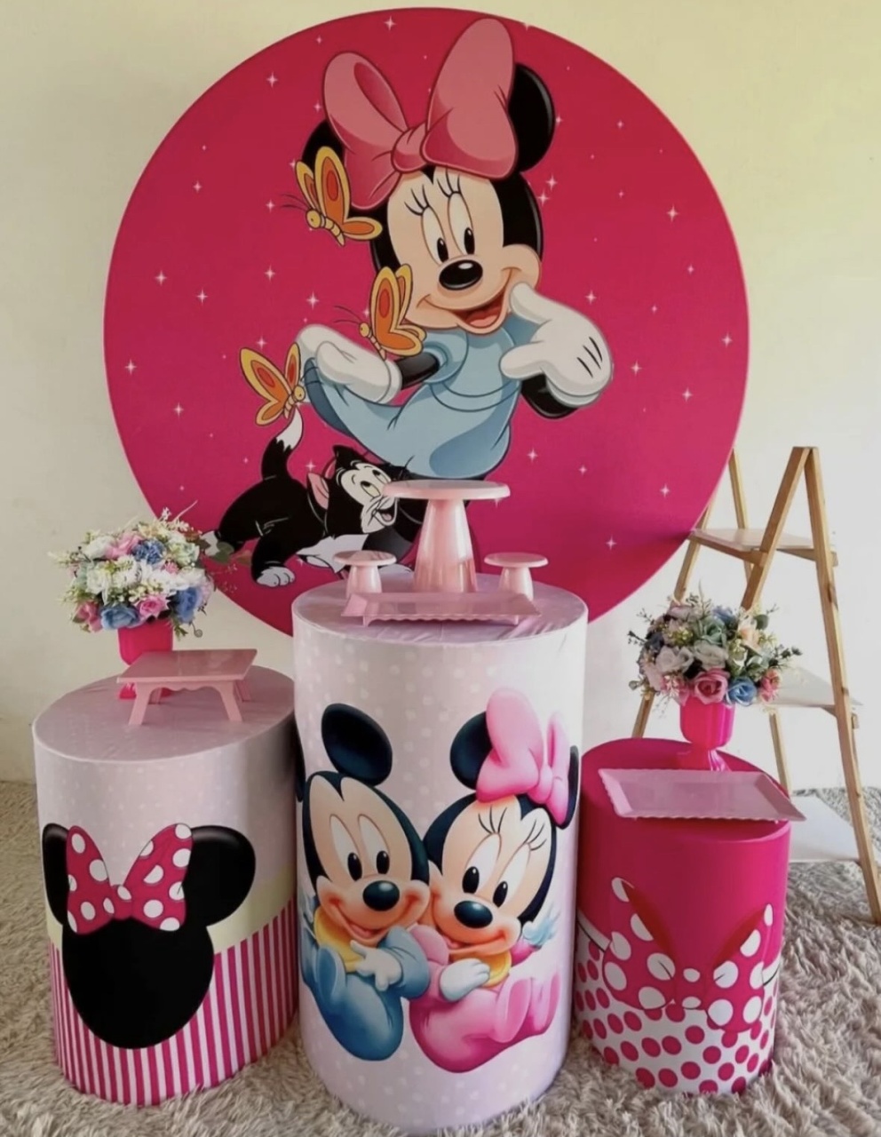 Kit Minnie 10 - Pegue e Monte Fest