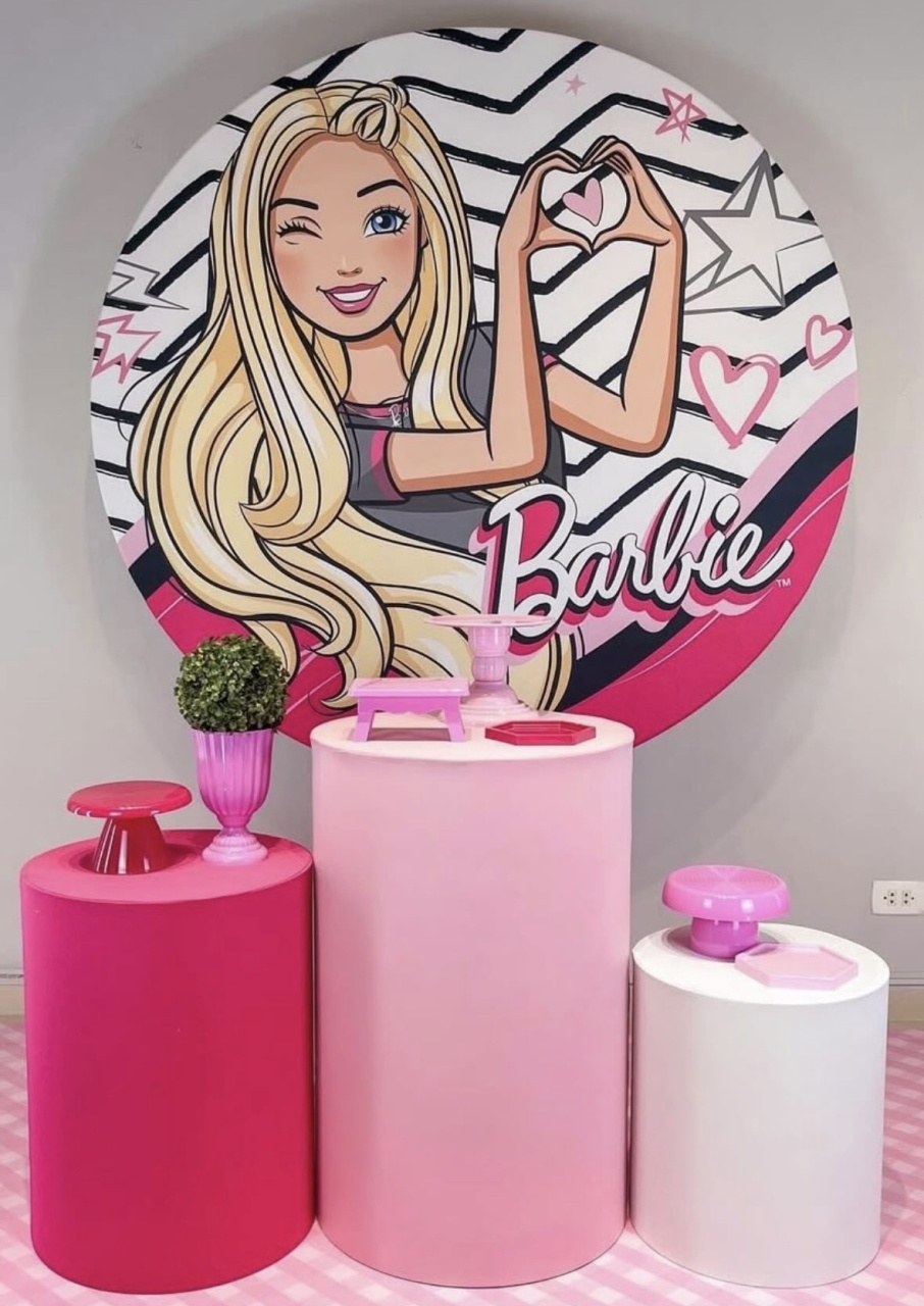 Kit Barbie 6 - Pegue e Monte Fest